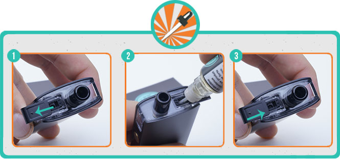 Remplissage dotPod Max v1.5 dotMod